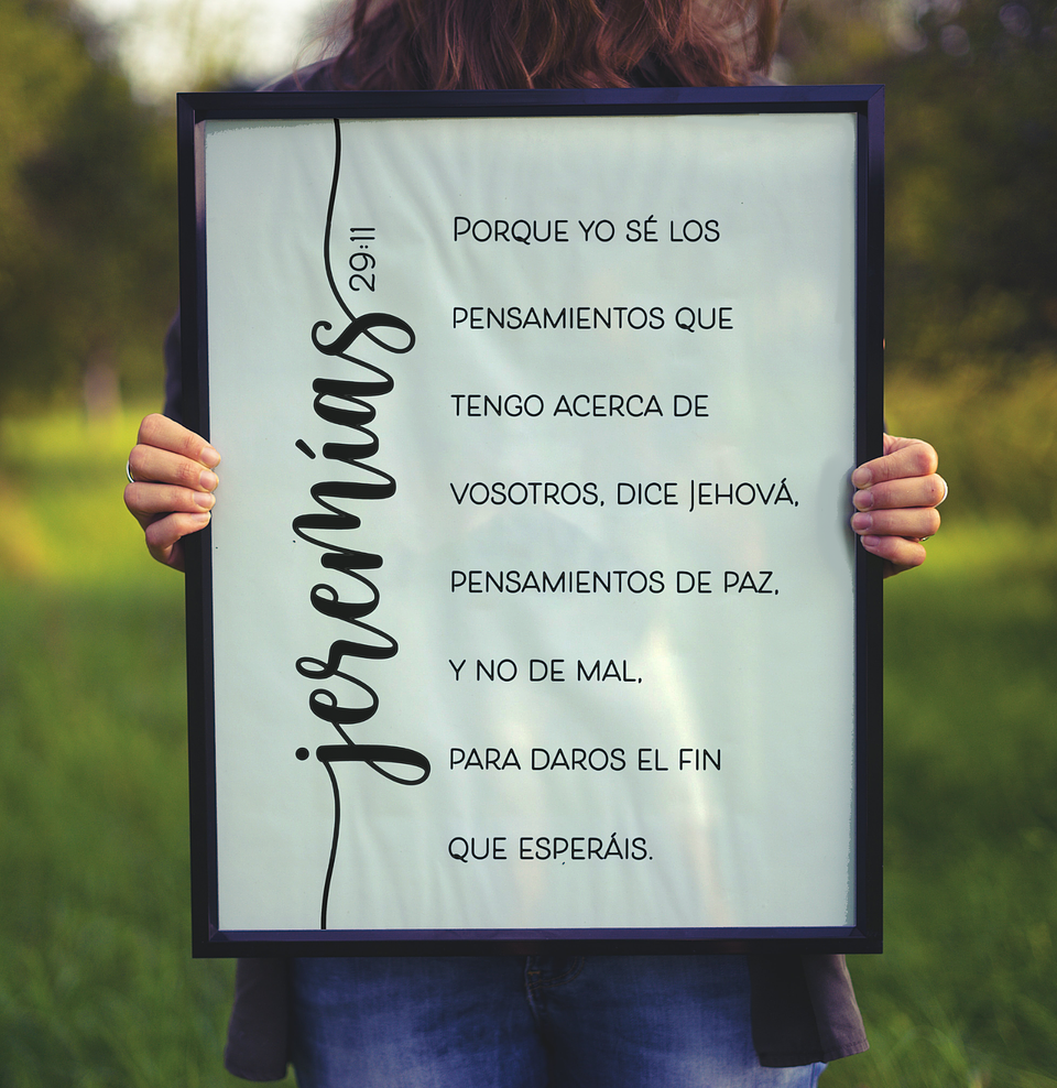 Cuadro - Jeremías 29:11 1