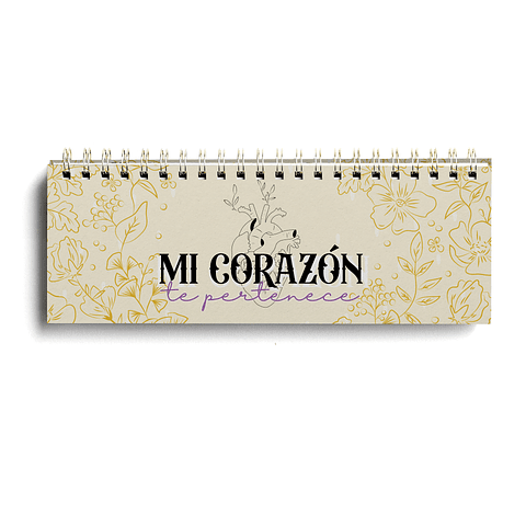 Planner Mi corazón