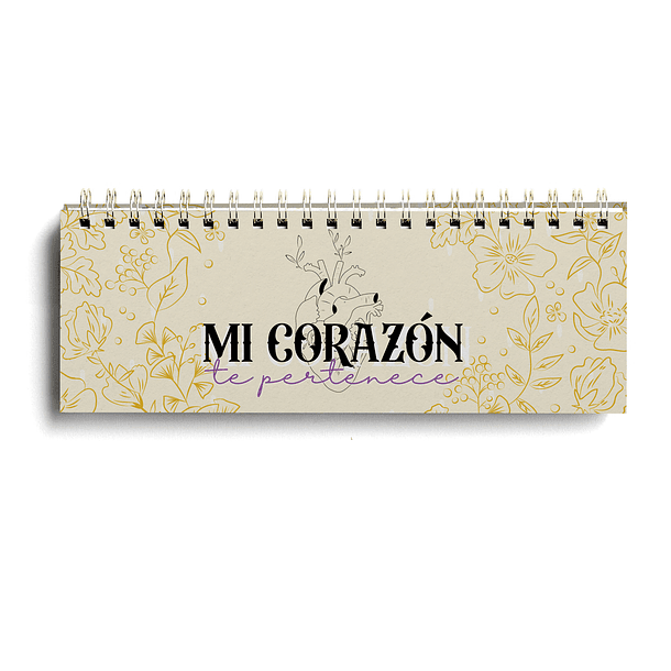 Planner Mi corazón 1