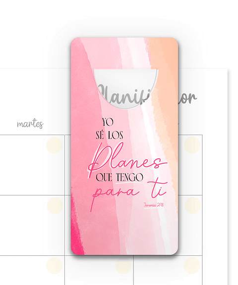 Marcapáginas Planes