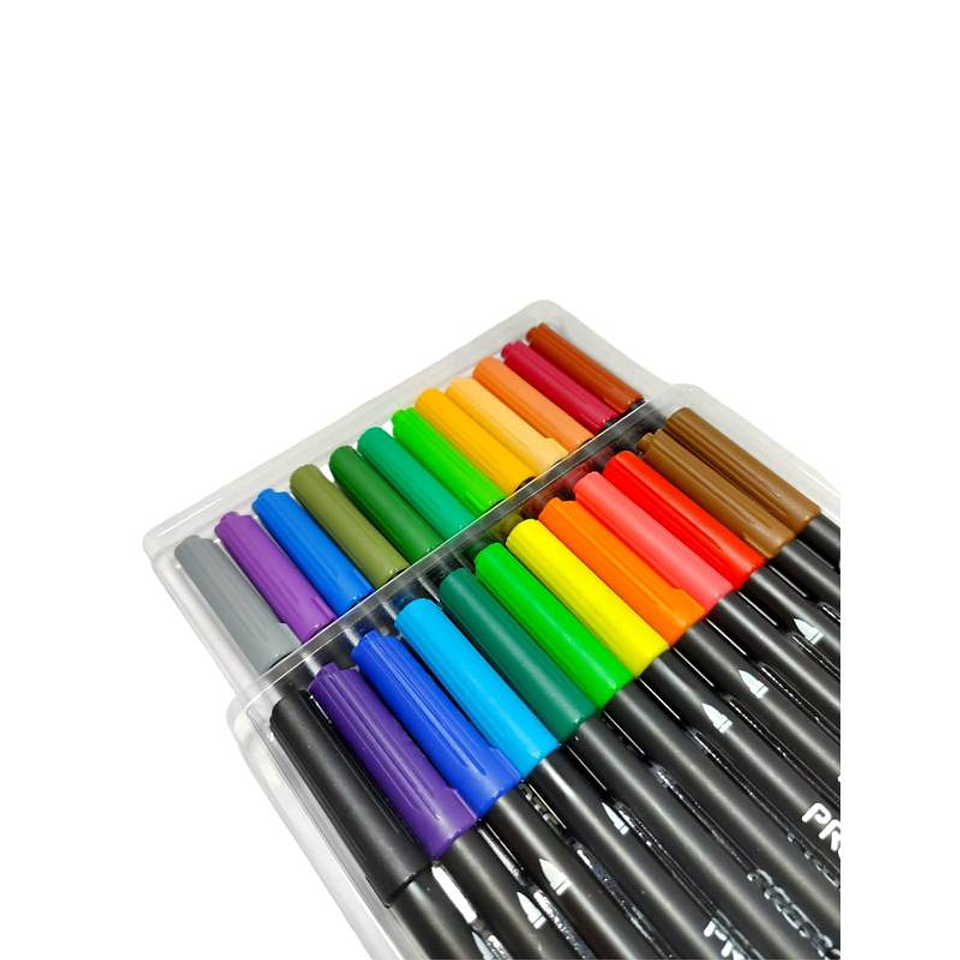 Marcadores Doble Punta 24 colores 3