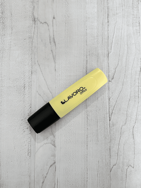 Destacador Amarillo Pastel