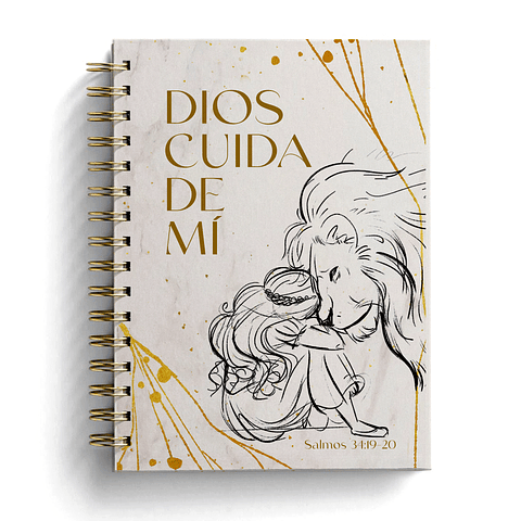 Agenda Dios Cuida de mí (con opción foil)