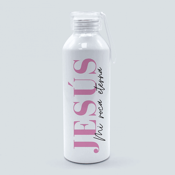 Jesús mi roca eterna - Botella 