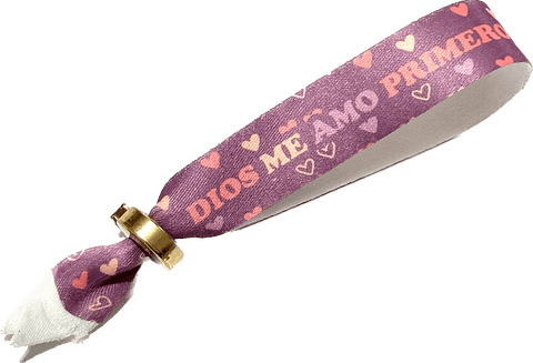 Pulsera Dios me amó primero