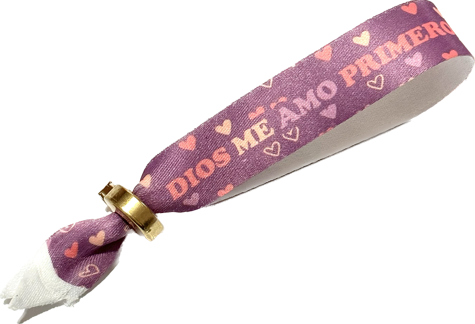 Pulsera Dios me amó primero 1