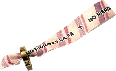 Pulsera no pierdas la fe