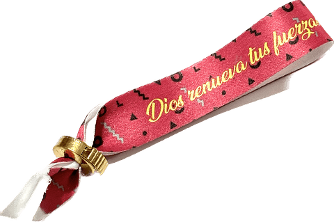 Pulsera Dios renueva tus fuerzas