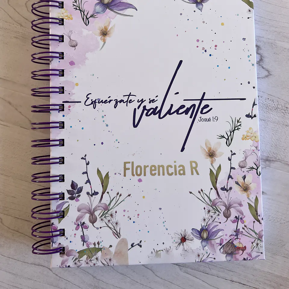 Nombre Personalizado para Biblias, Cuadernos y Agendas 2