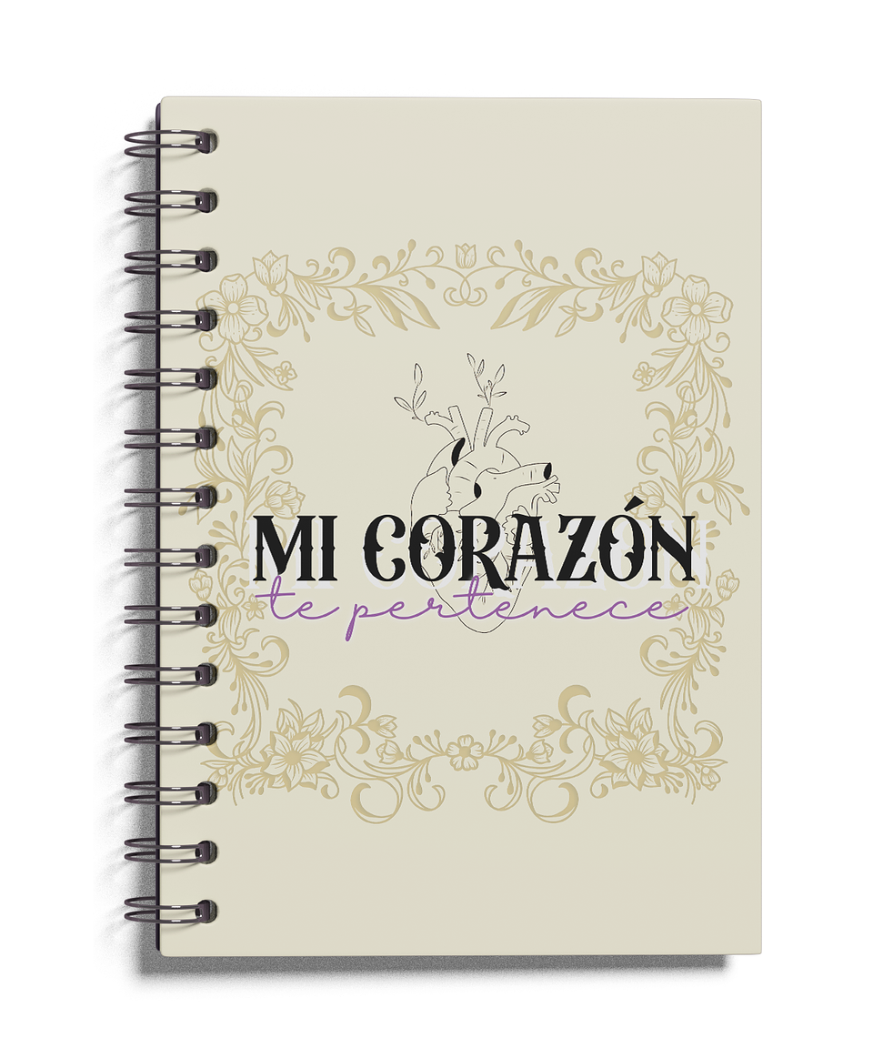 Agenda mi corazón te pertenece  1