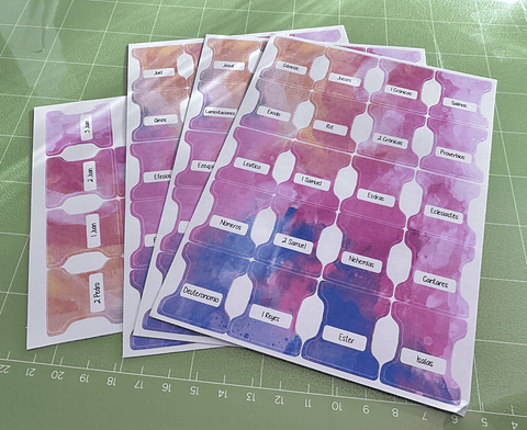 Separadores Bíblicos Colores