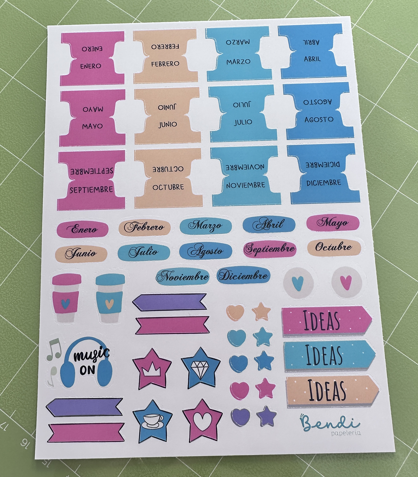 Stickers para agenda 1