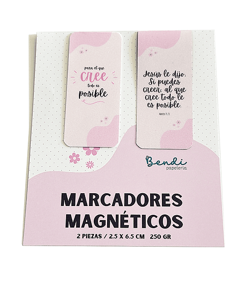 Marcapáginas Magnéticos - para el que cree