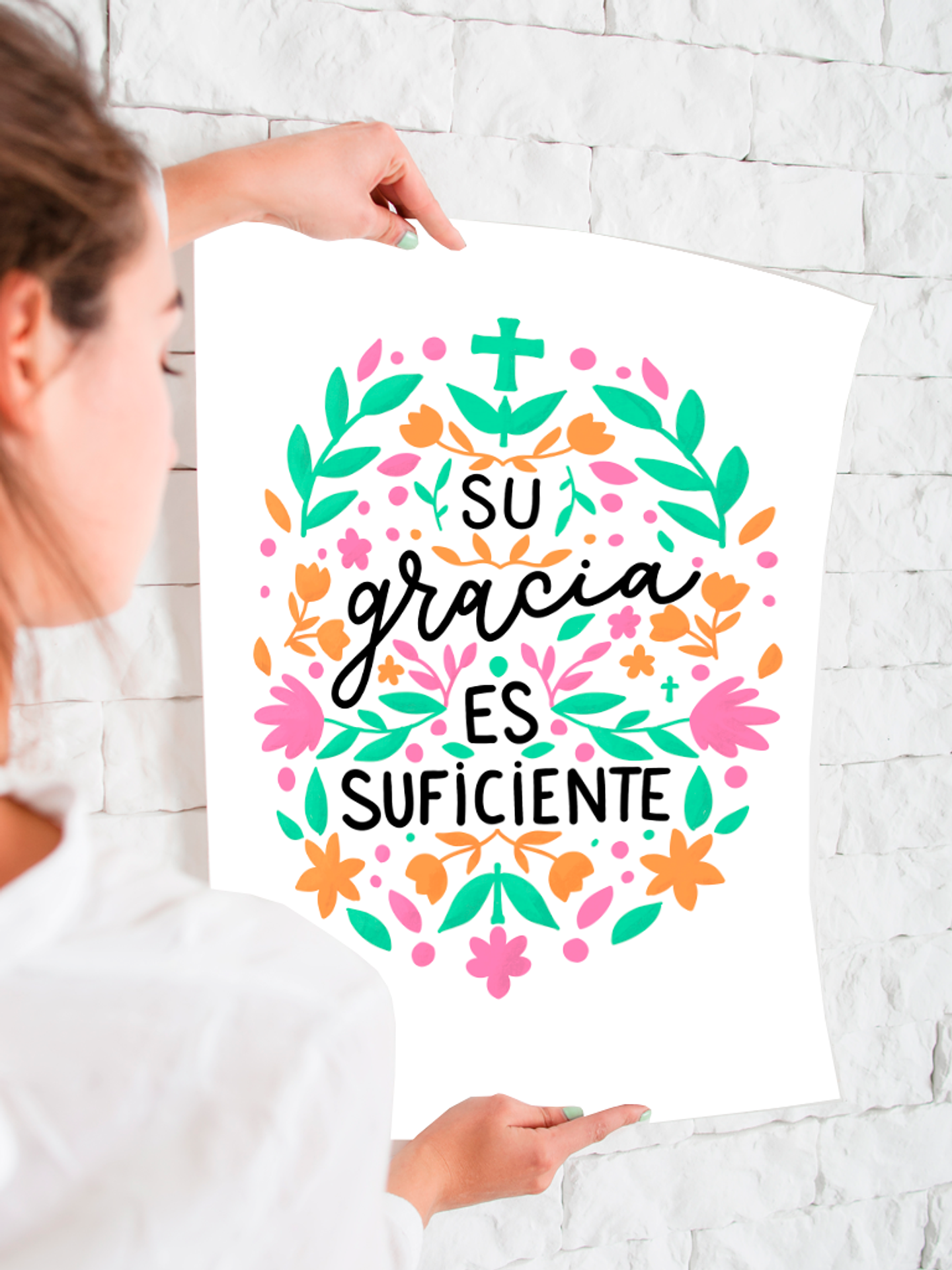 Lámina su gracia es suficiente 1