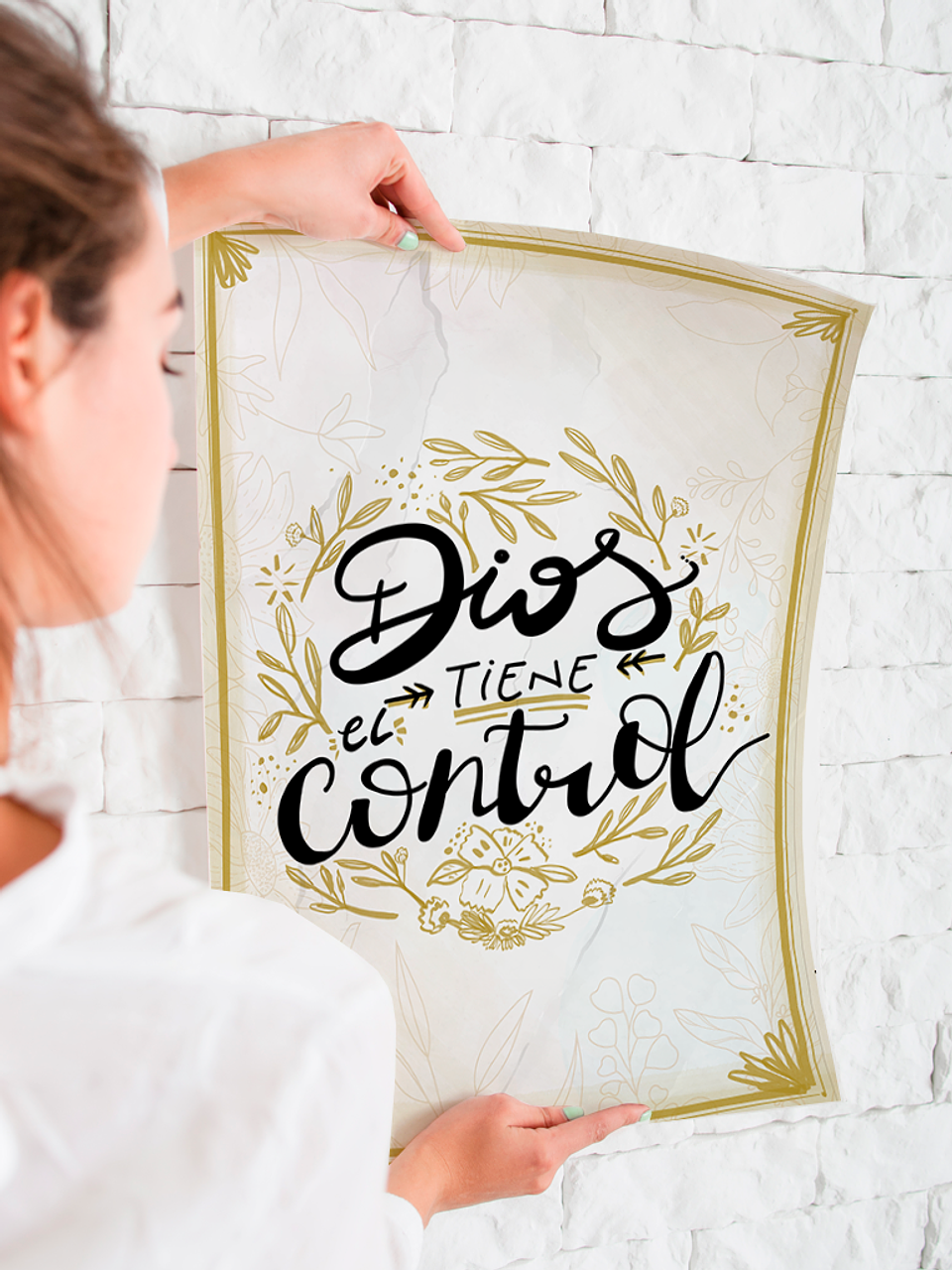 Lámina Dios tiene el control 1