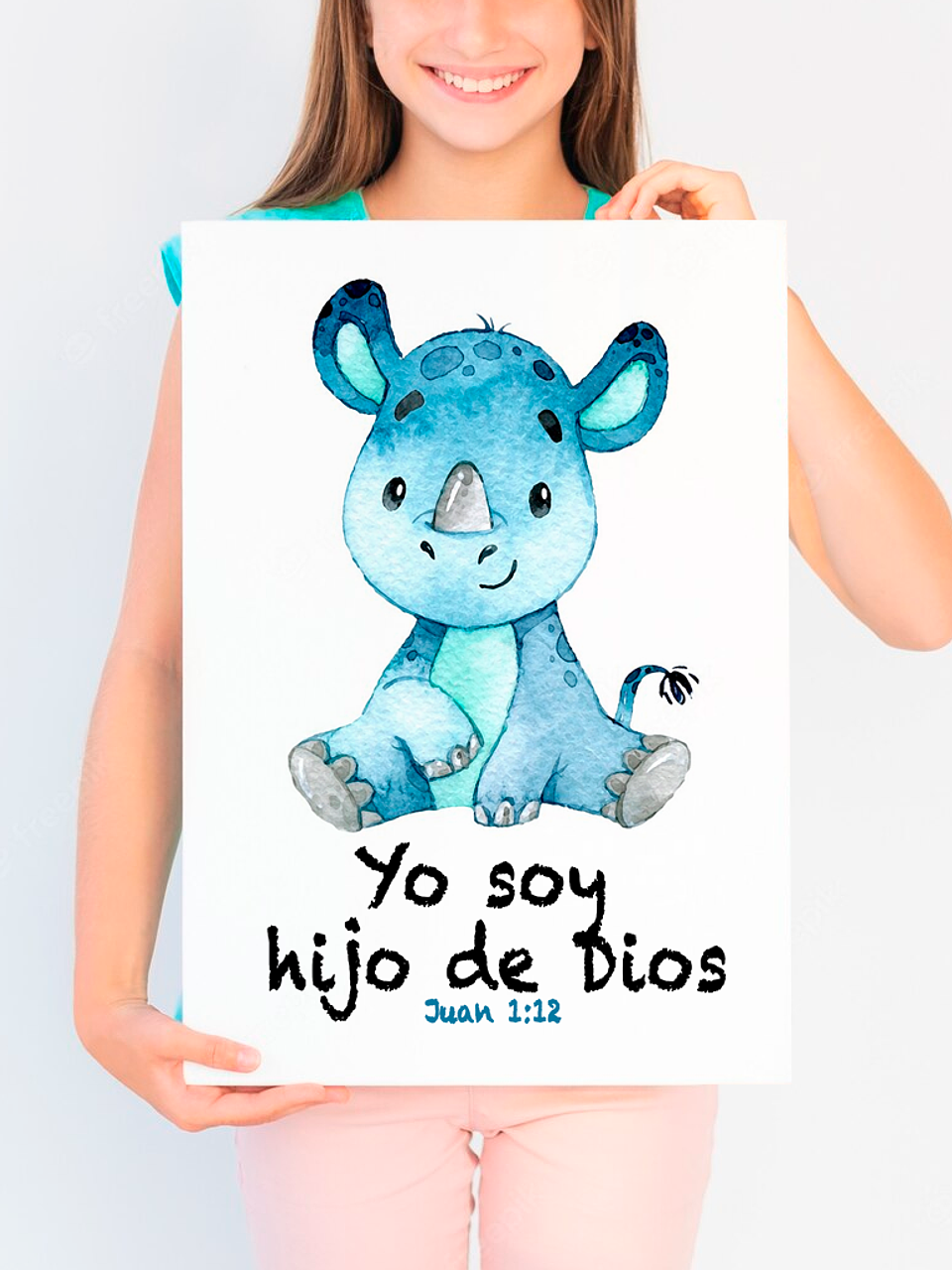 Lámina infantil  yo soy hijo de Dios 1