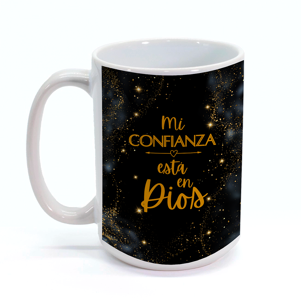 Tazón Mi confianza está en Dios 2