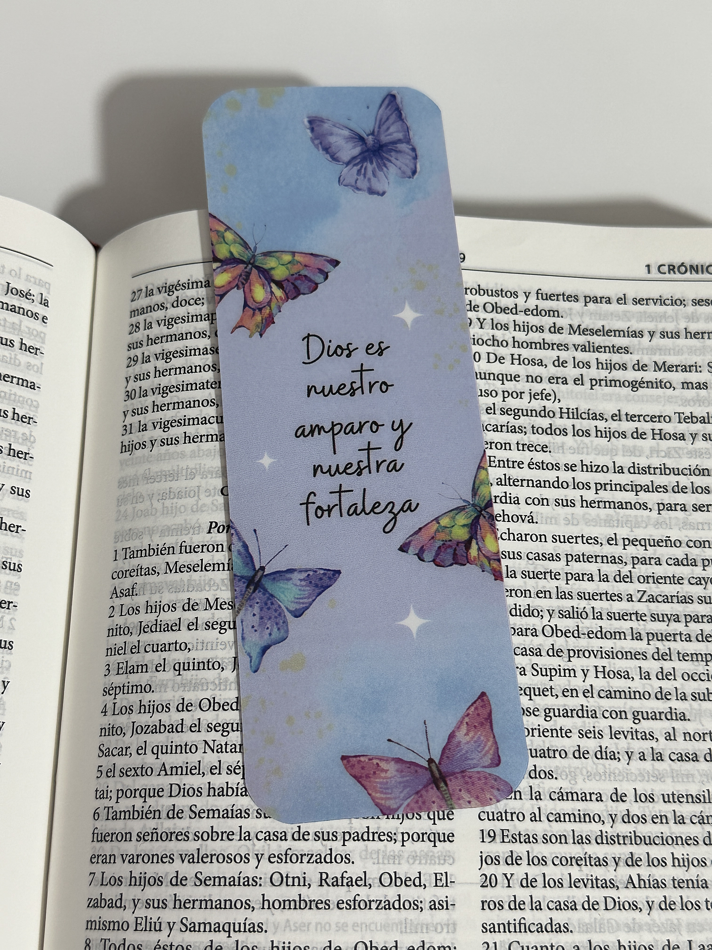 Separador Termolaminado Dios es nuestro amparo 1