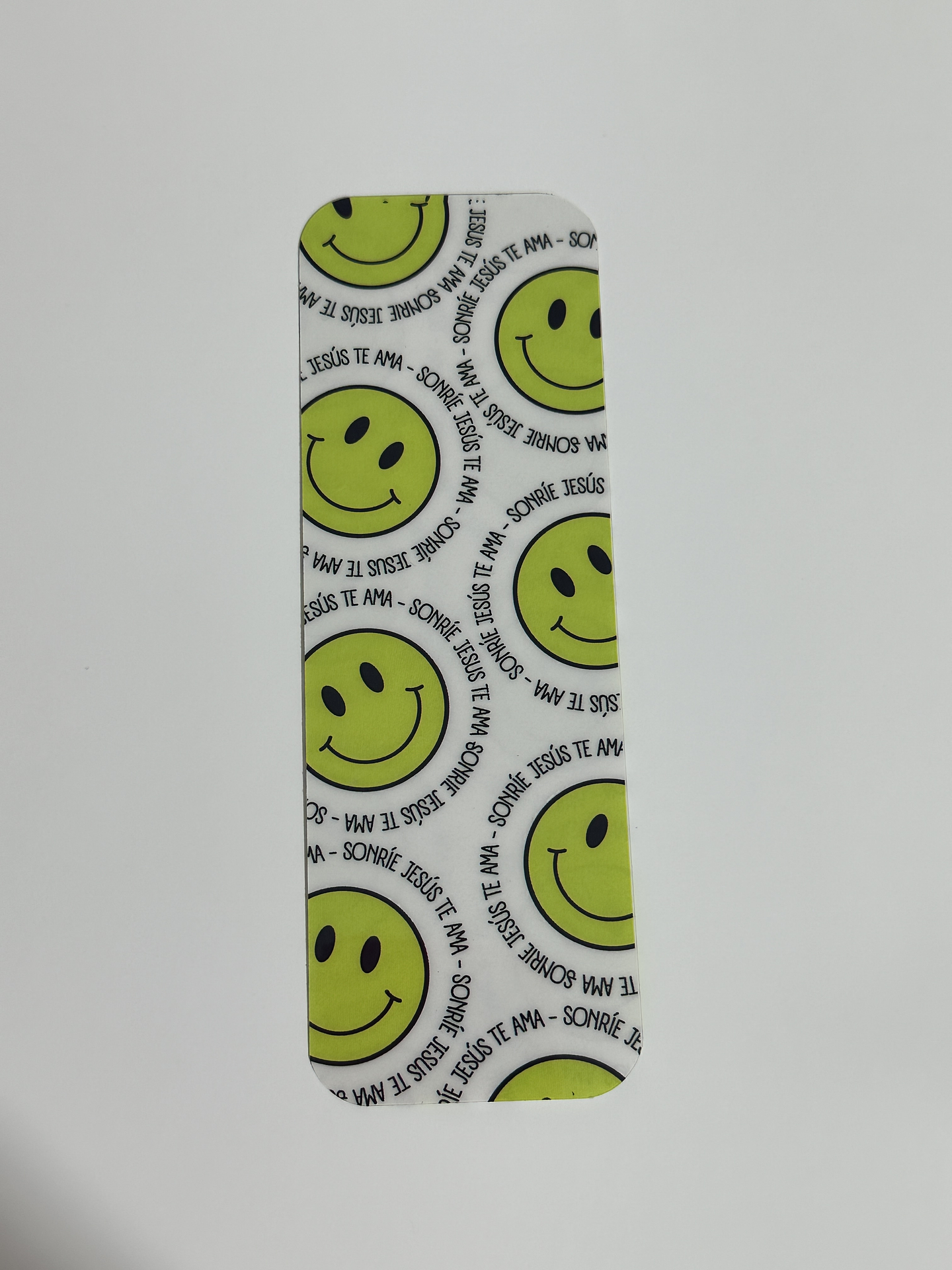 Separador Termolaminado Sonríe Jesús te ama 2