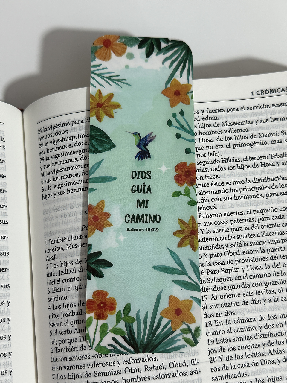 Separador Termolaminado Dios guía mi camino 1