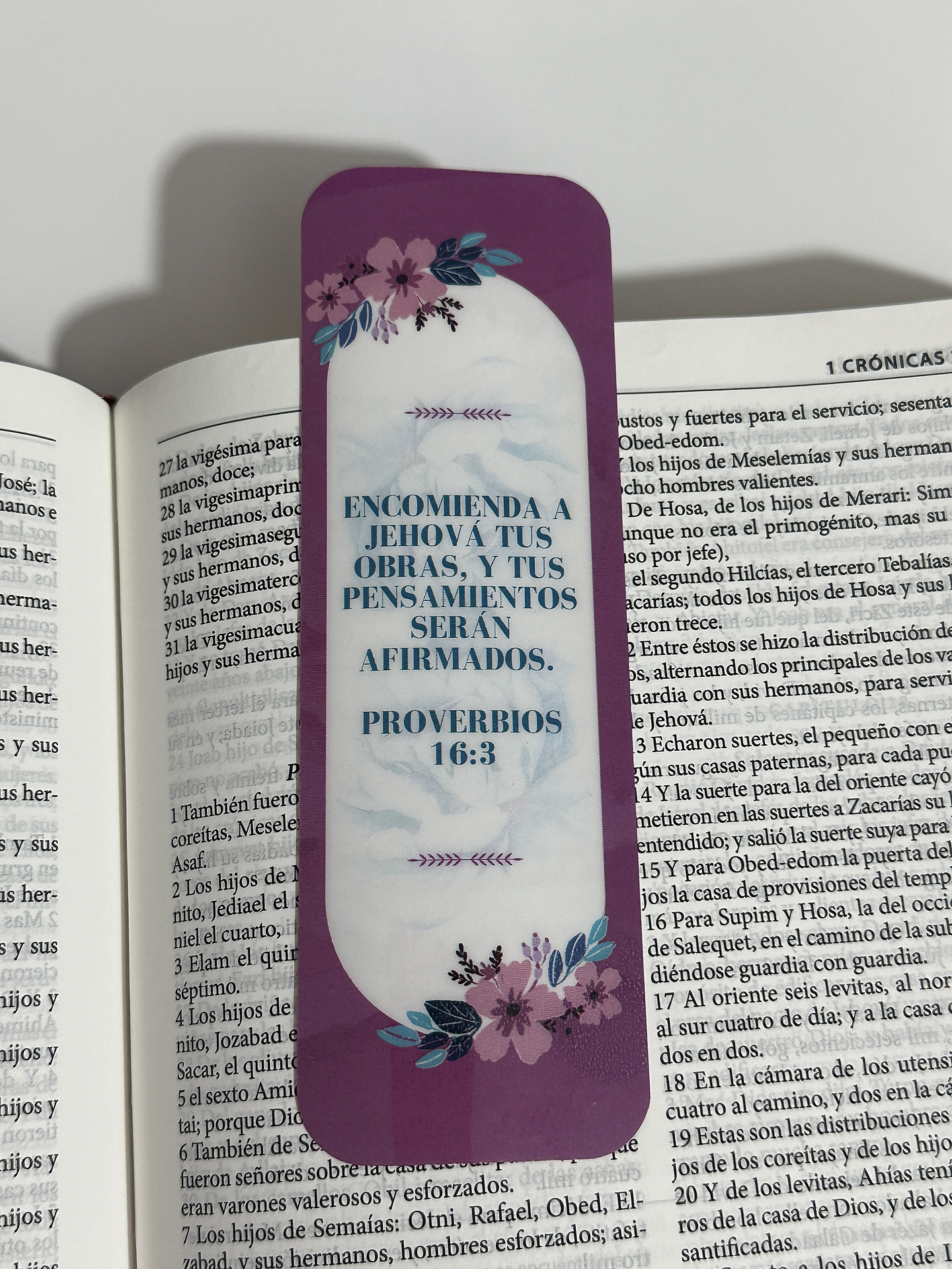 Separador Termolaminado encomienda a Jehová 1