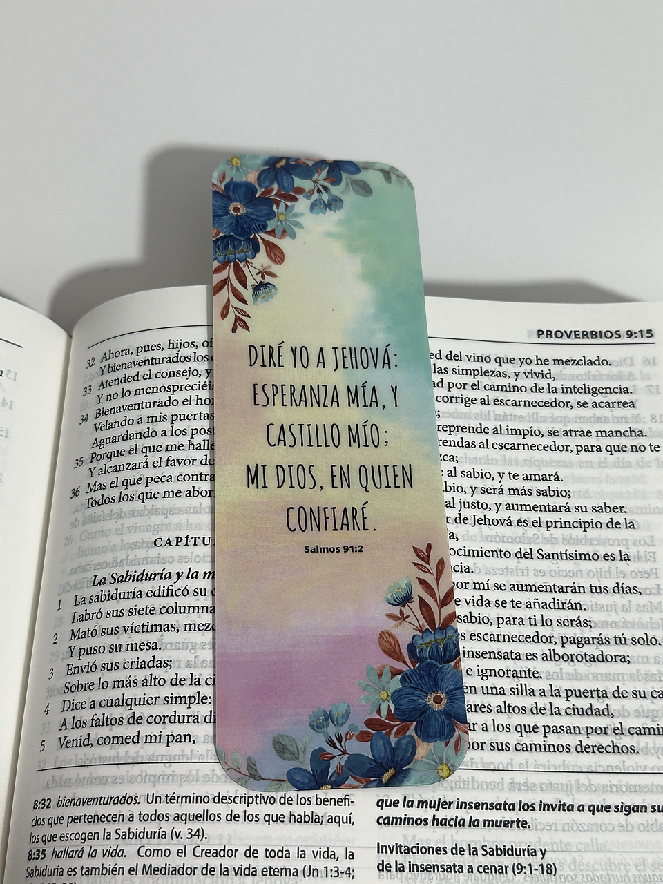 Separador Termolaminado Salmo 91:2 1