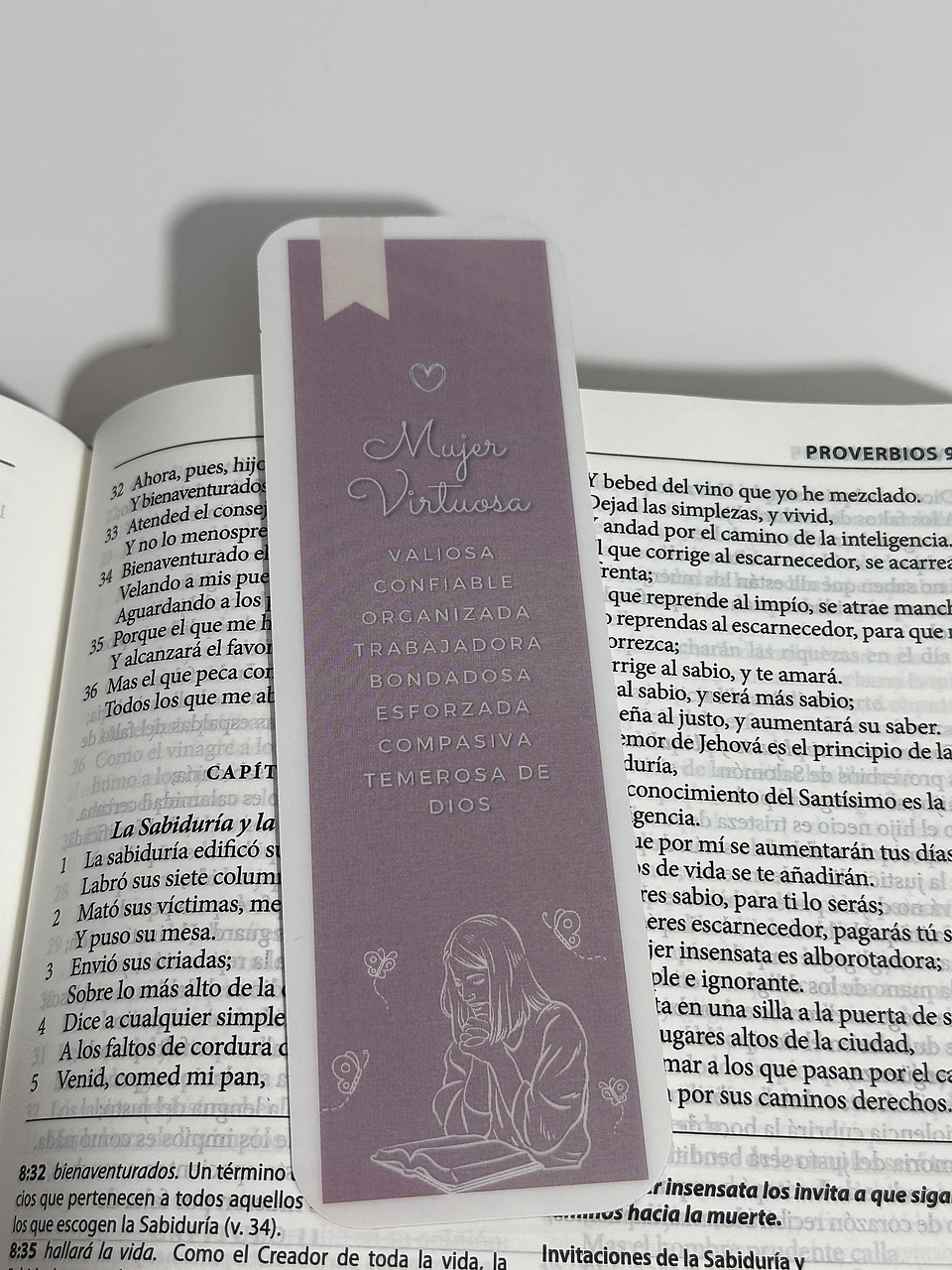 Separador Termolaminado Mujer Virtuosa 1