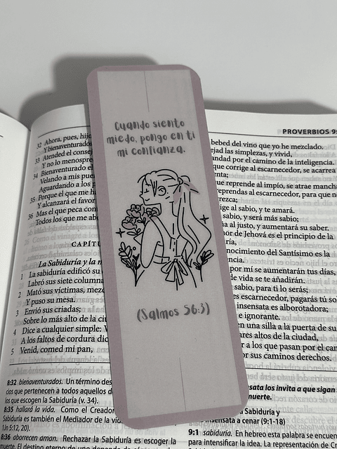 Separador Termolaminado salmos 56:3