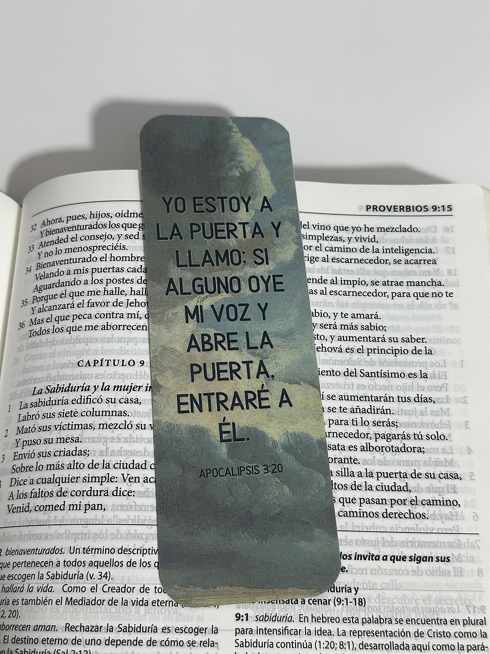 Separador Termolaminado yo estoy a la puerta y llamo 1