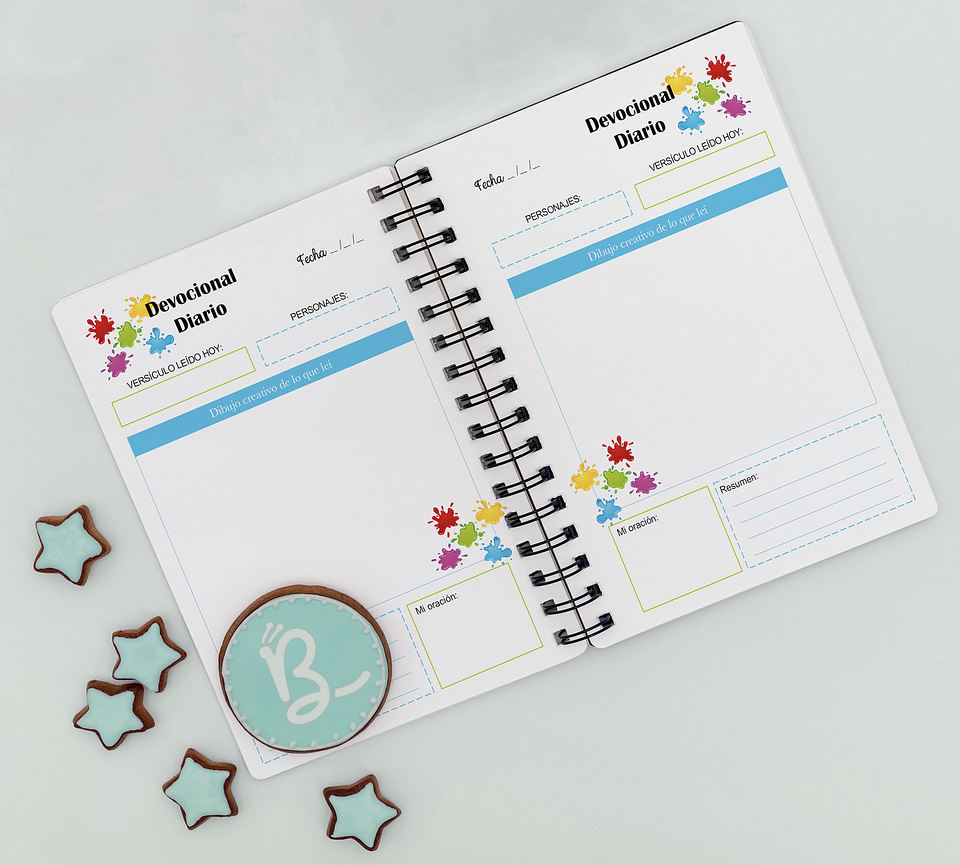Cuaderno Devocional Infantil Cubos 2