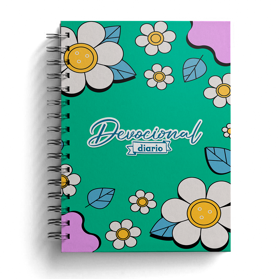 Cuaderno Devocional Infantil Flores 1