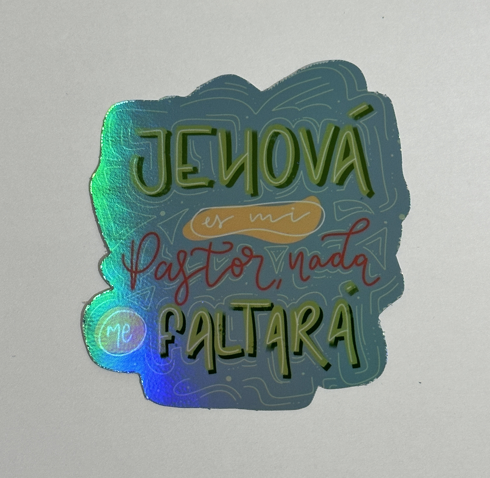 Sticker Jehová es mi Pastor 1