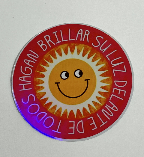 Sticker hagan brillar su luz