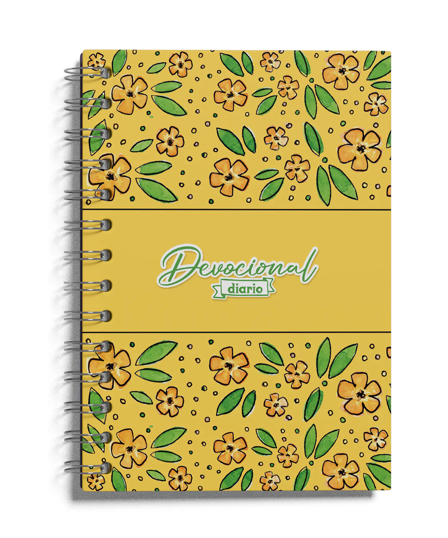 Cuaderno Devocional Flores Amarillas 1