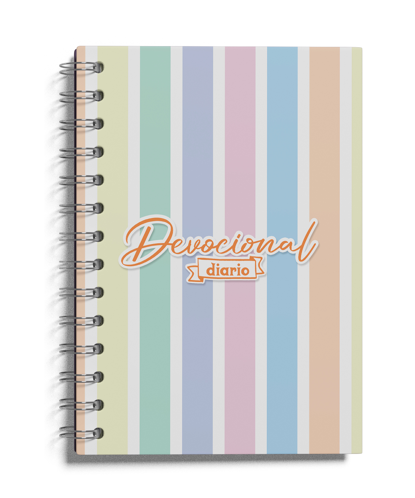 Cuaderno Devocional Líneas Pasteles 1