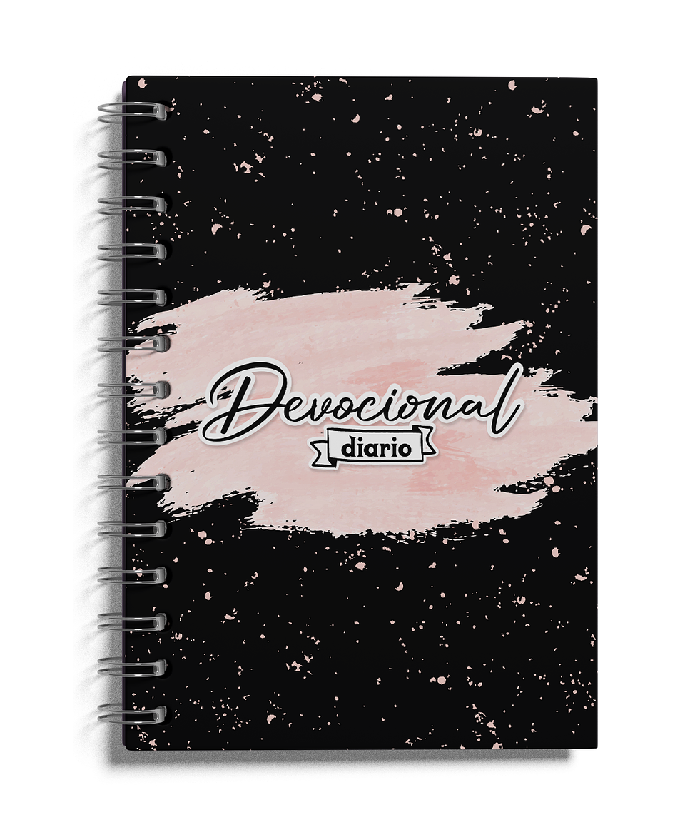 Cuaderno Devocional Noche Acuarela 1