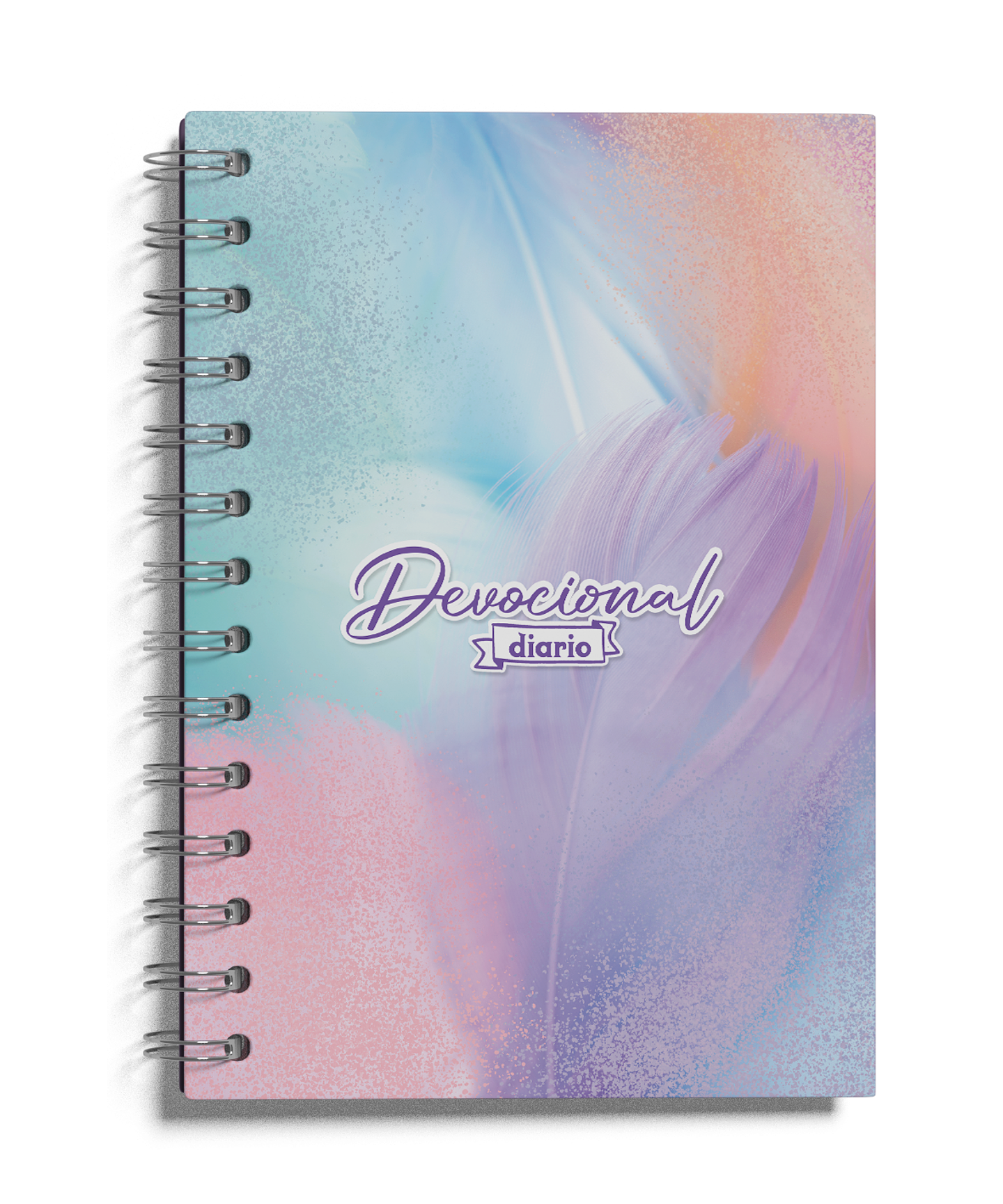 Cuaderno Devocional Plumas Pastel 1