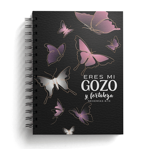 Cuaderno Eres mi Gozo Negra con Opción Foil