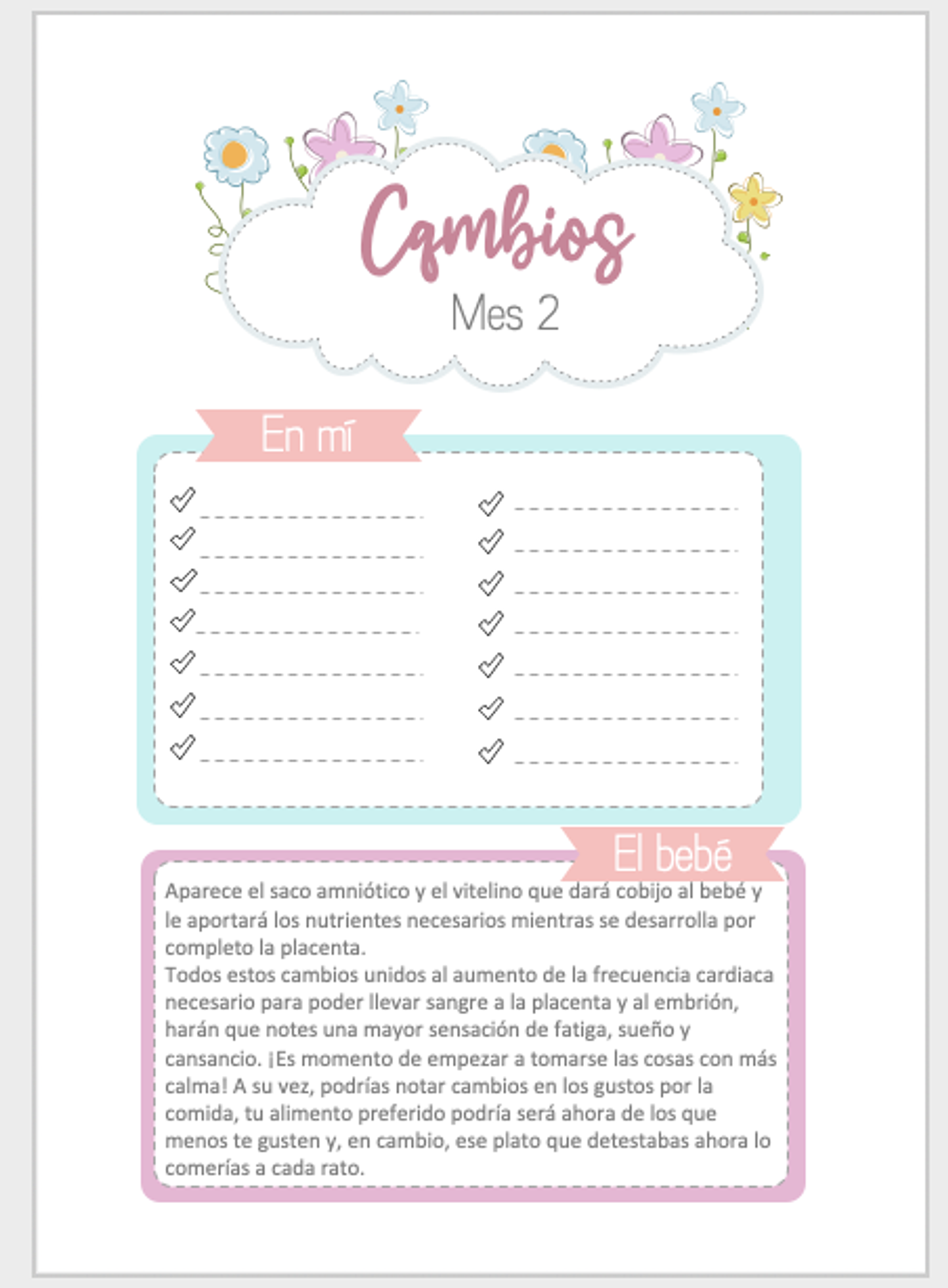 Mi Diario de Embarazo.-  4