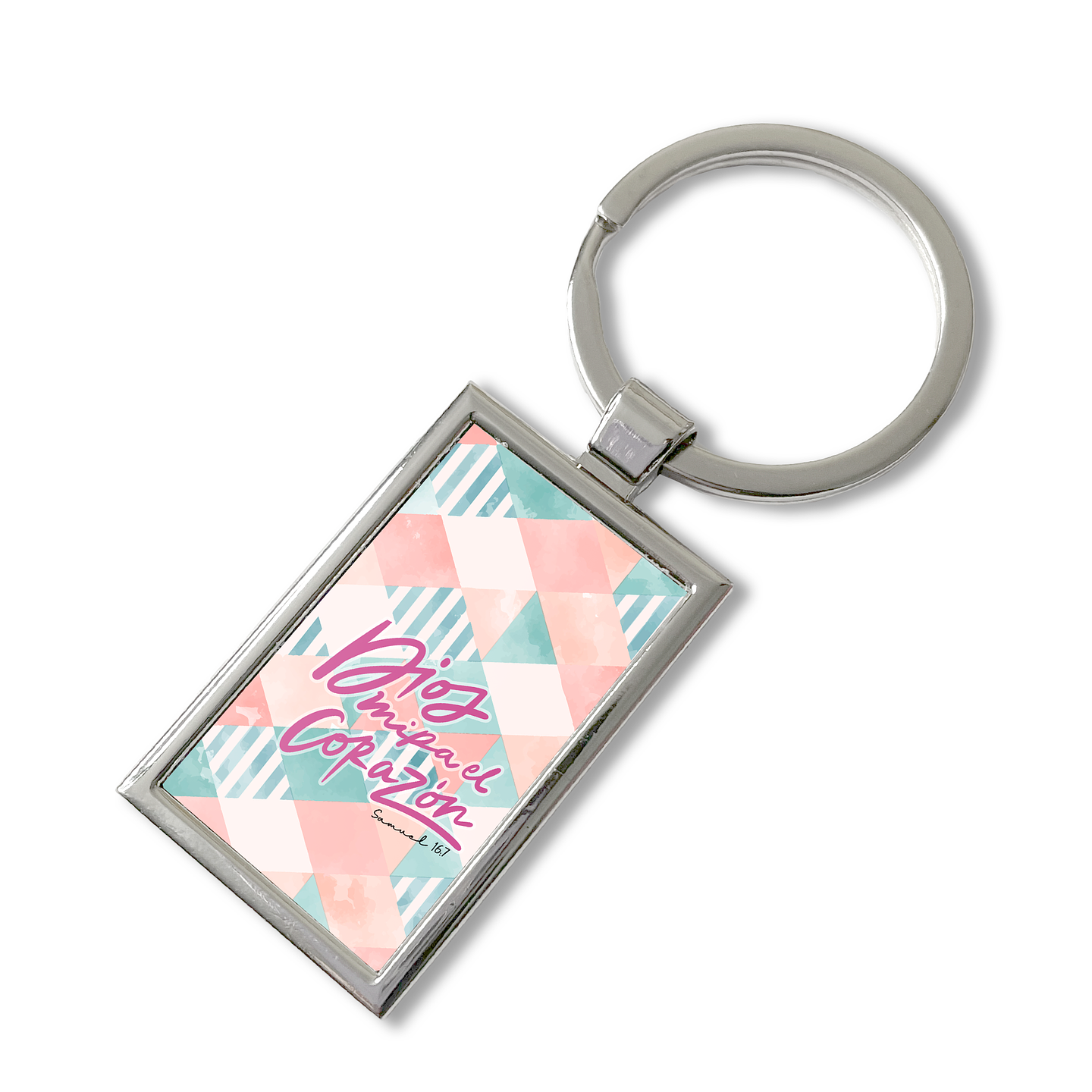 Llavero Dios mira el Corazón 1