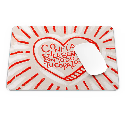 Mouse Pad Confía en el Señor