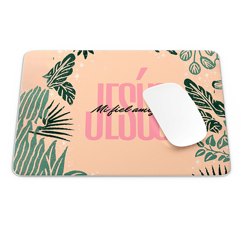 Mouse Pad Jesús mi fiel amigo