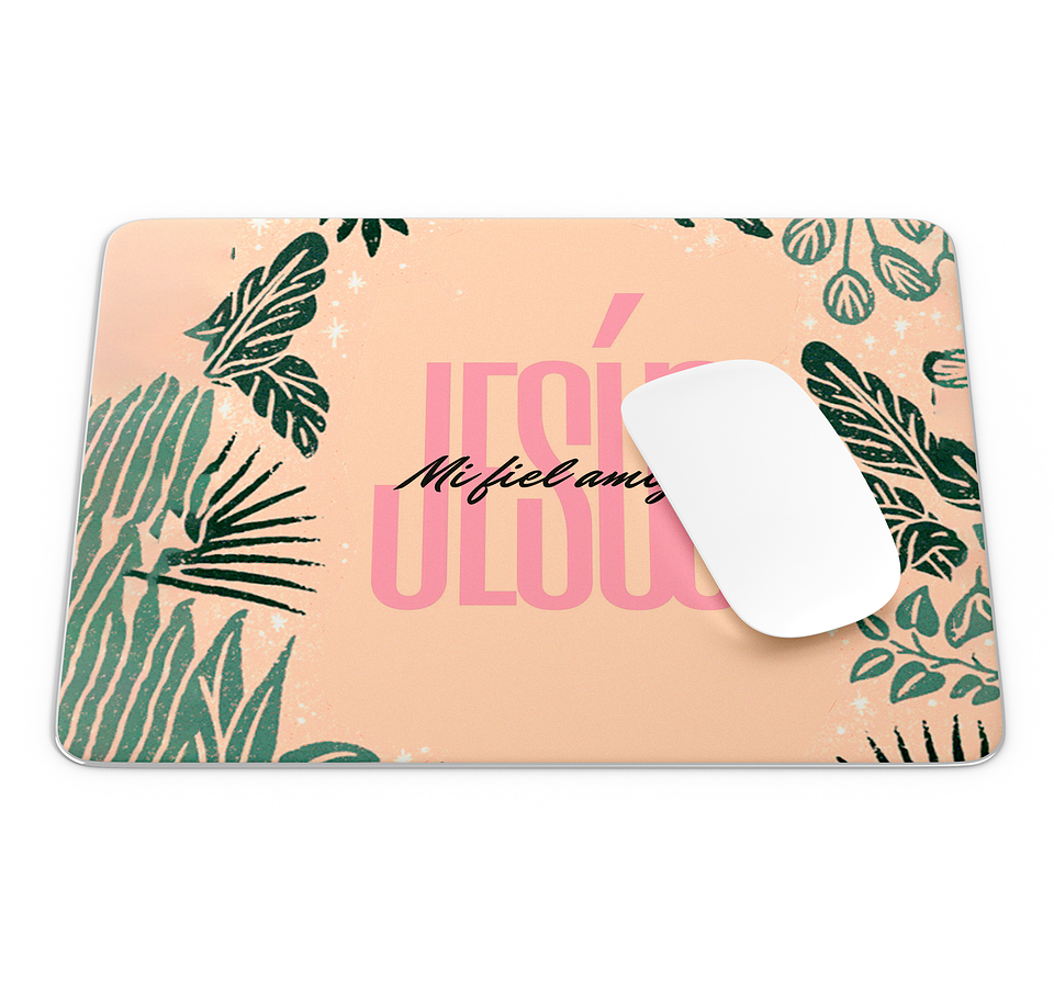 Mouse Pad Jesús mi fiel amigo 1