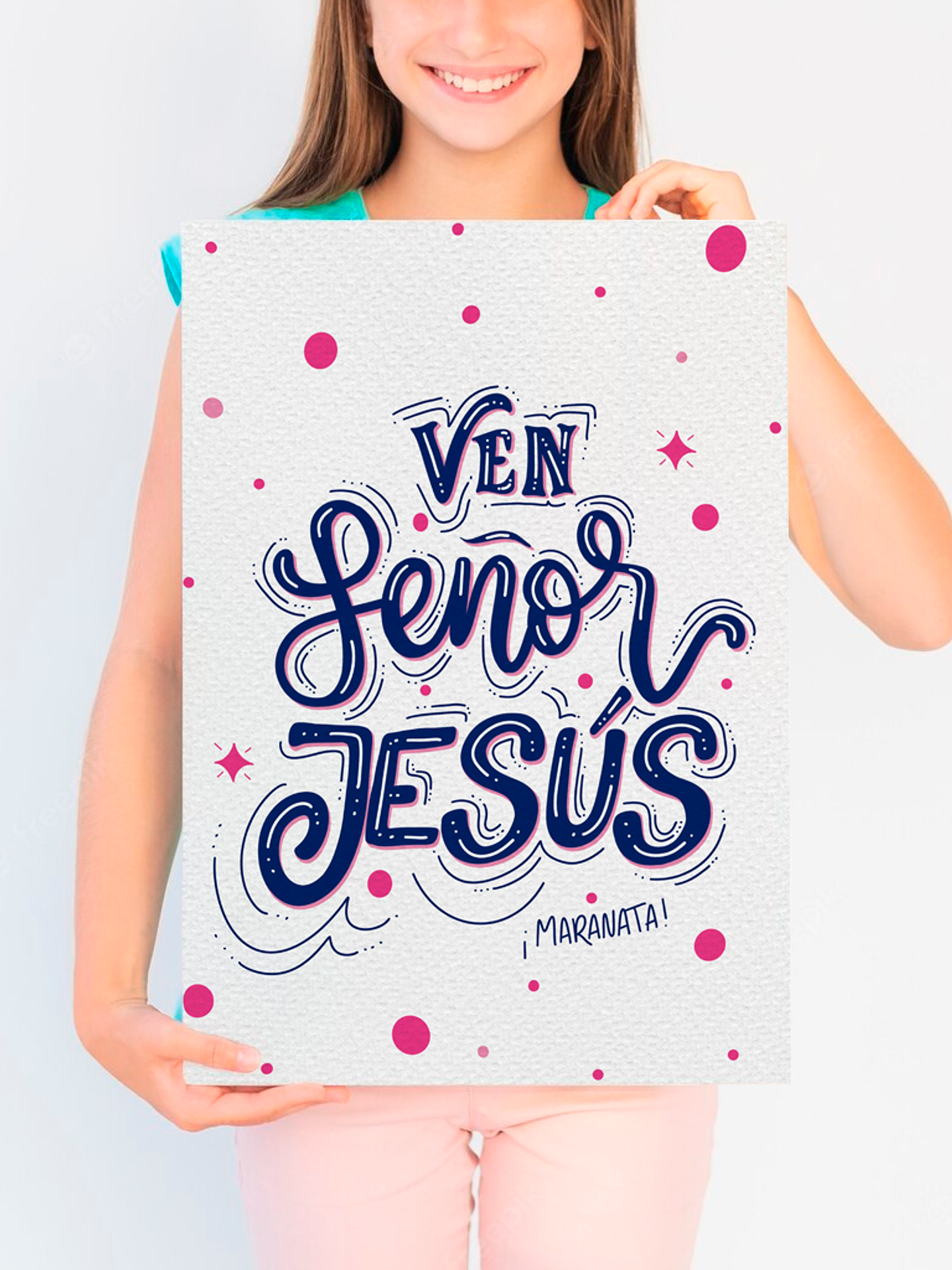 Lámina ven señor Jesús 1