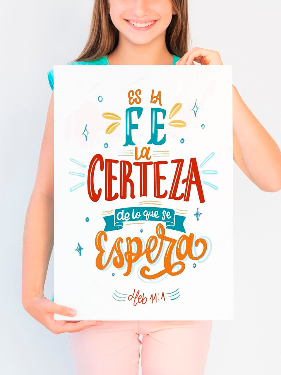 Lámina la fe es la certeza 1