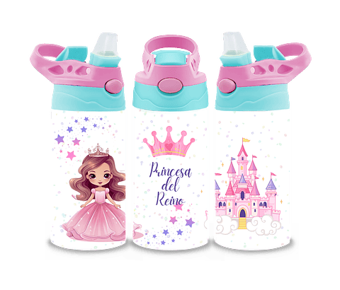 Botella Kids Princesa del Reino 