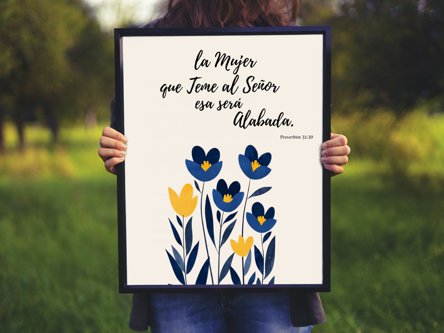 Cuadro - Teme al Señor  1