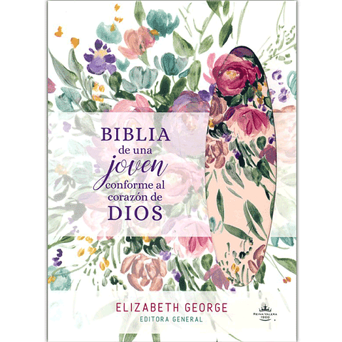 Biblia de una joven conforme al corazón de Dios RVR60 – Lujo Floral