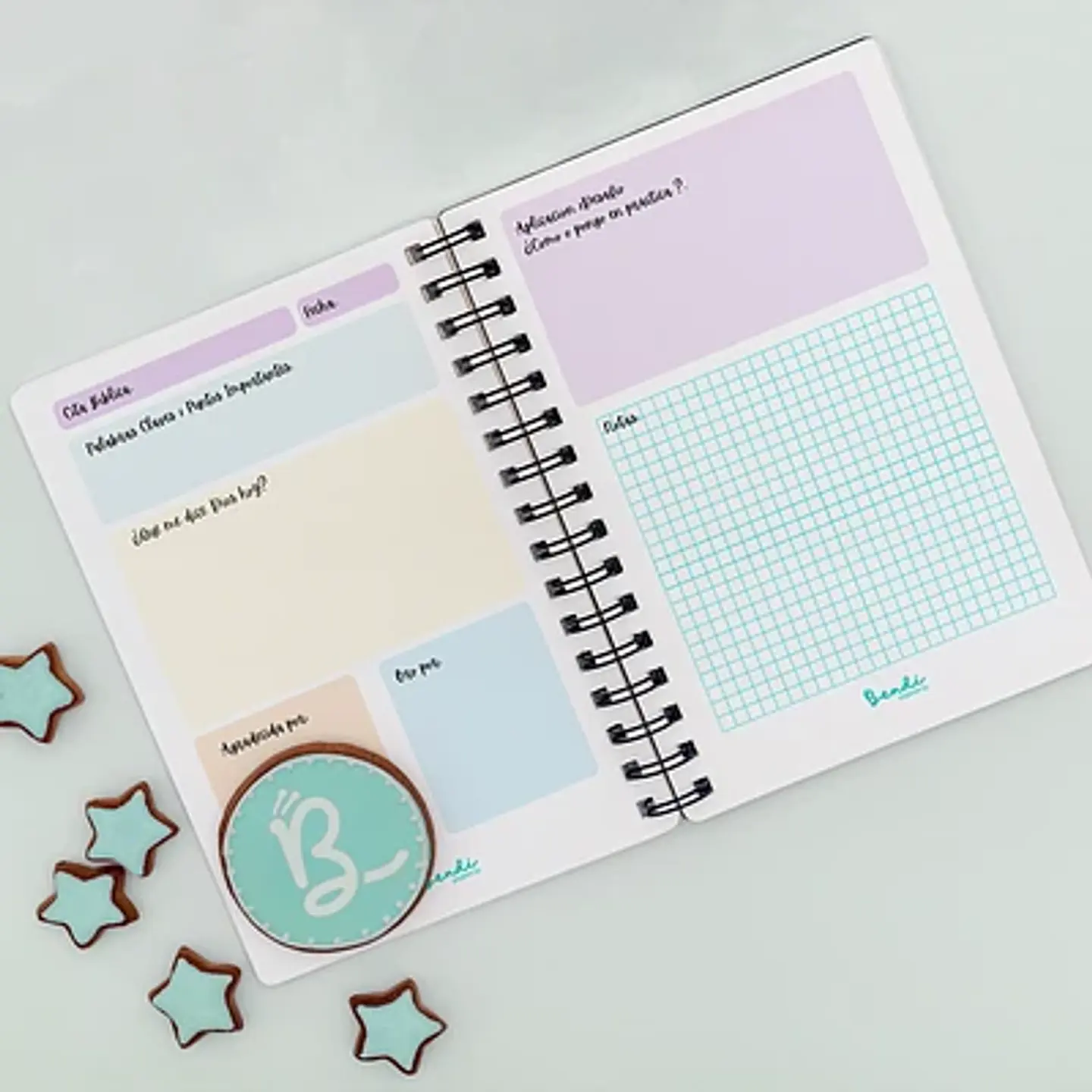 Cuaderno Devocional Flores Amarillas 2