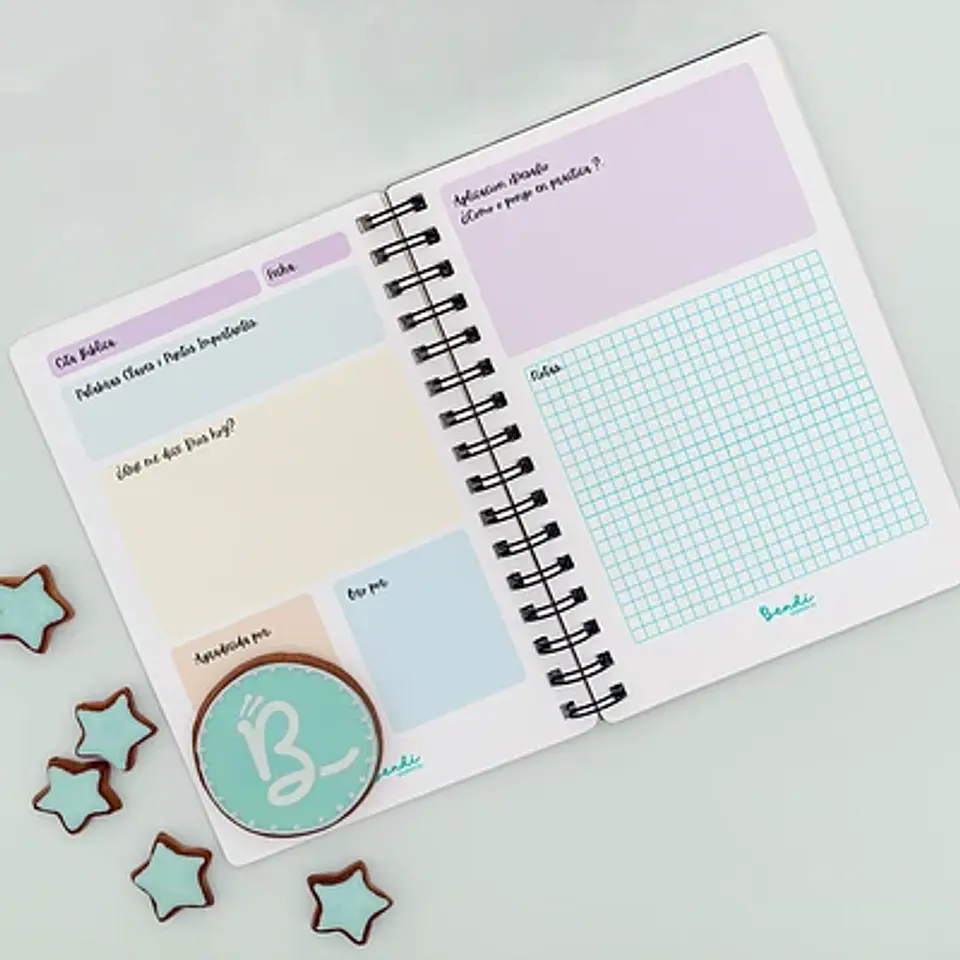 Cuaderno Devocional Flores Amarillas 2